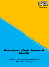 					View Vol. 1 No. 1 (2022): Ethiopian Journal of Teacher Education and Leadership
				
