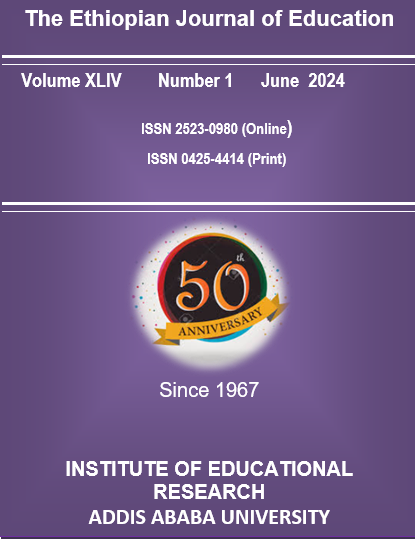 					View Vol. 44 No. 1 (2024): The Ethiopian Journal of Education
				